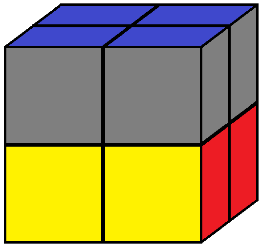 Aim of step 2 of how to solve the Pocket cube